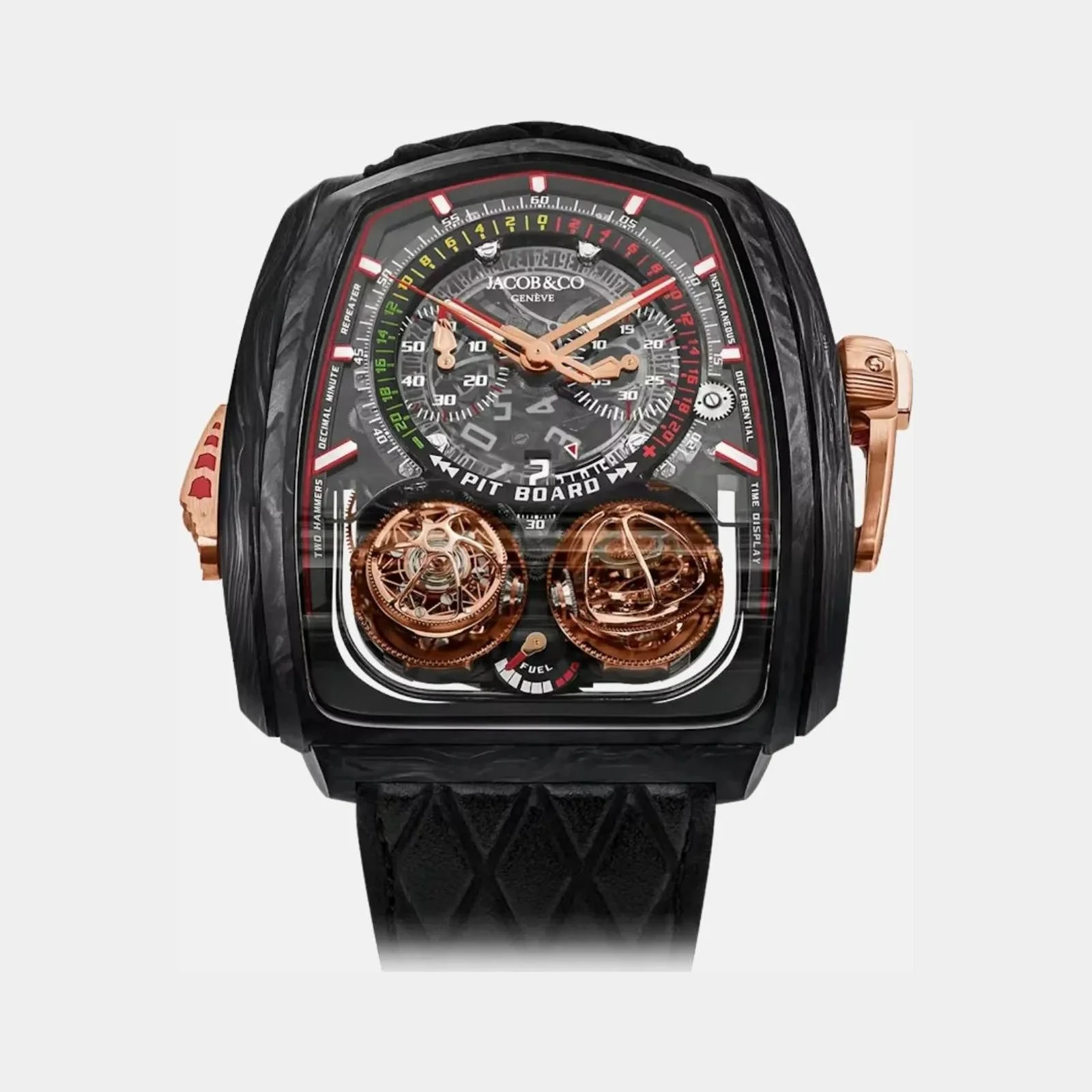 Jacob & Co Twin Turbo Furious Carbon TT210.29.AA.AA.B