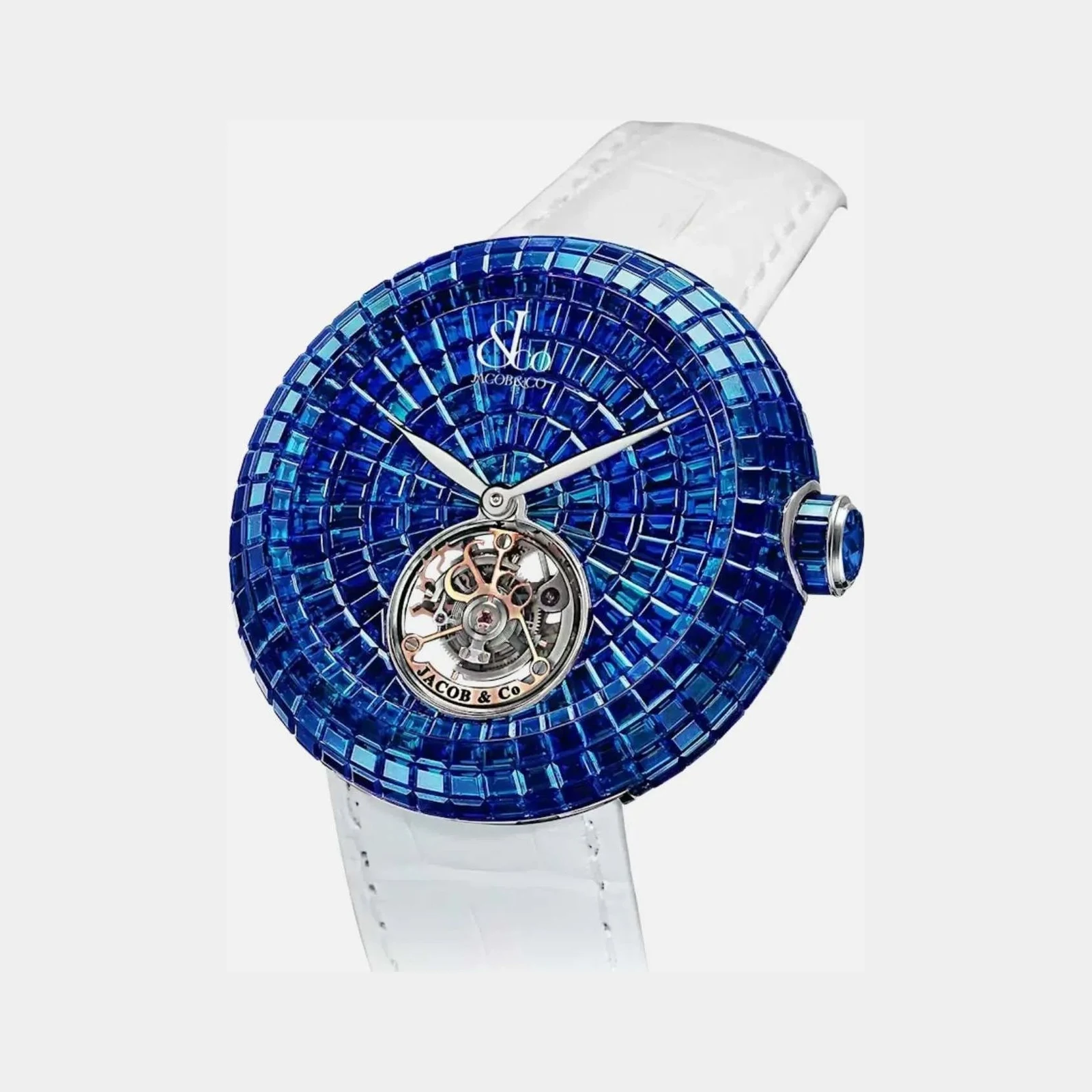 Jacob & Co Brilliant Flying Tourbillon Blue Sapphires BT543.30.BB.BB.B