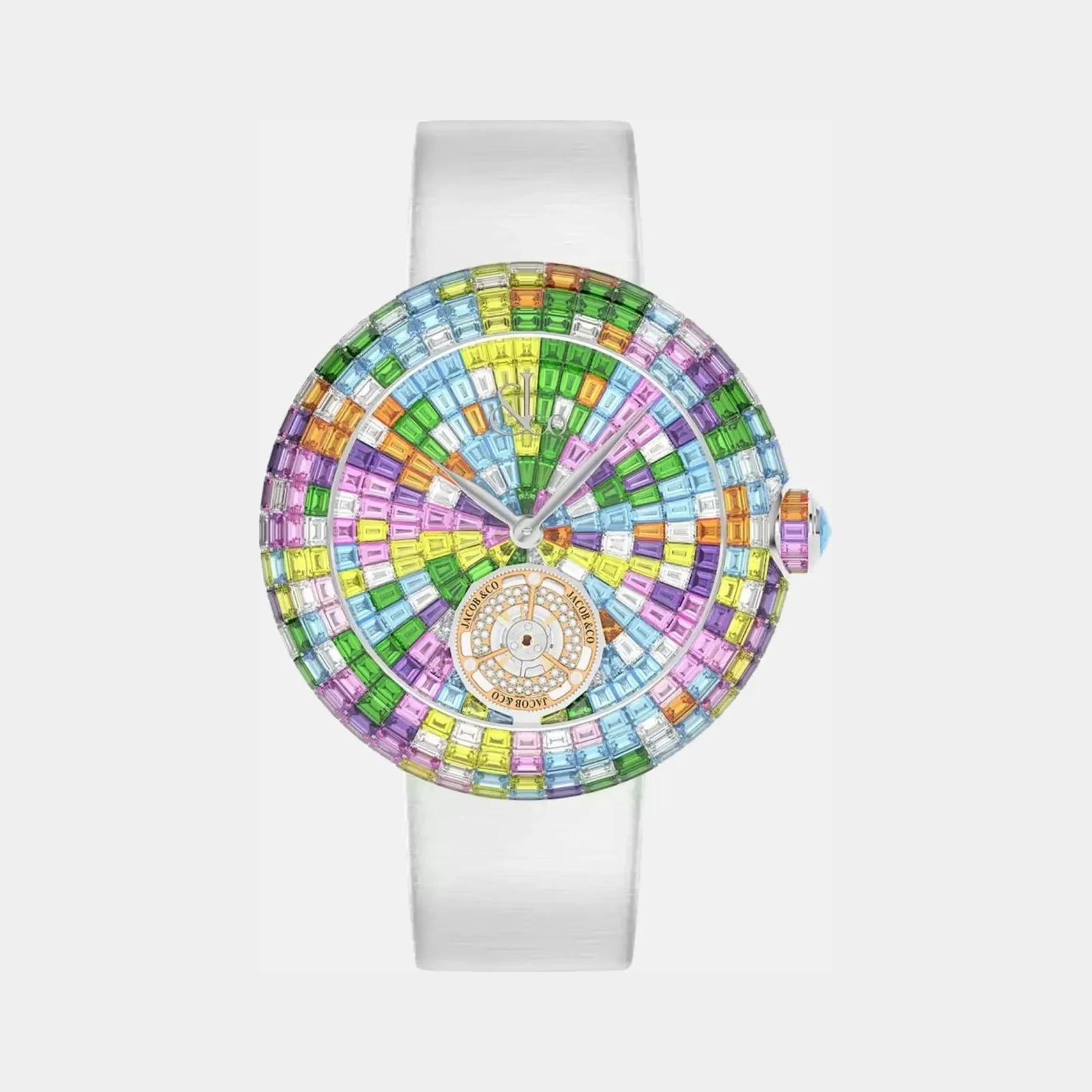 Jacob & Co Brilliant Flying Tourbillon Pastel Arlequino BT560.30.AC.UA.A