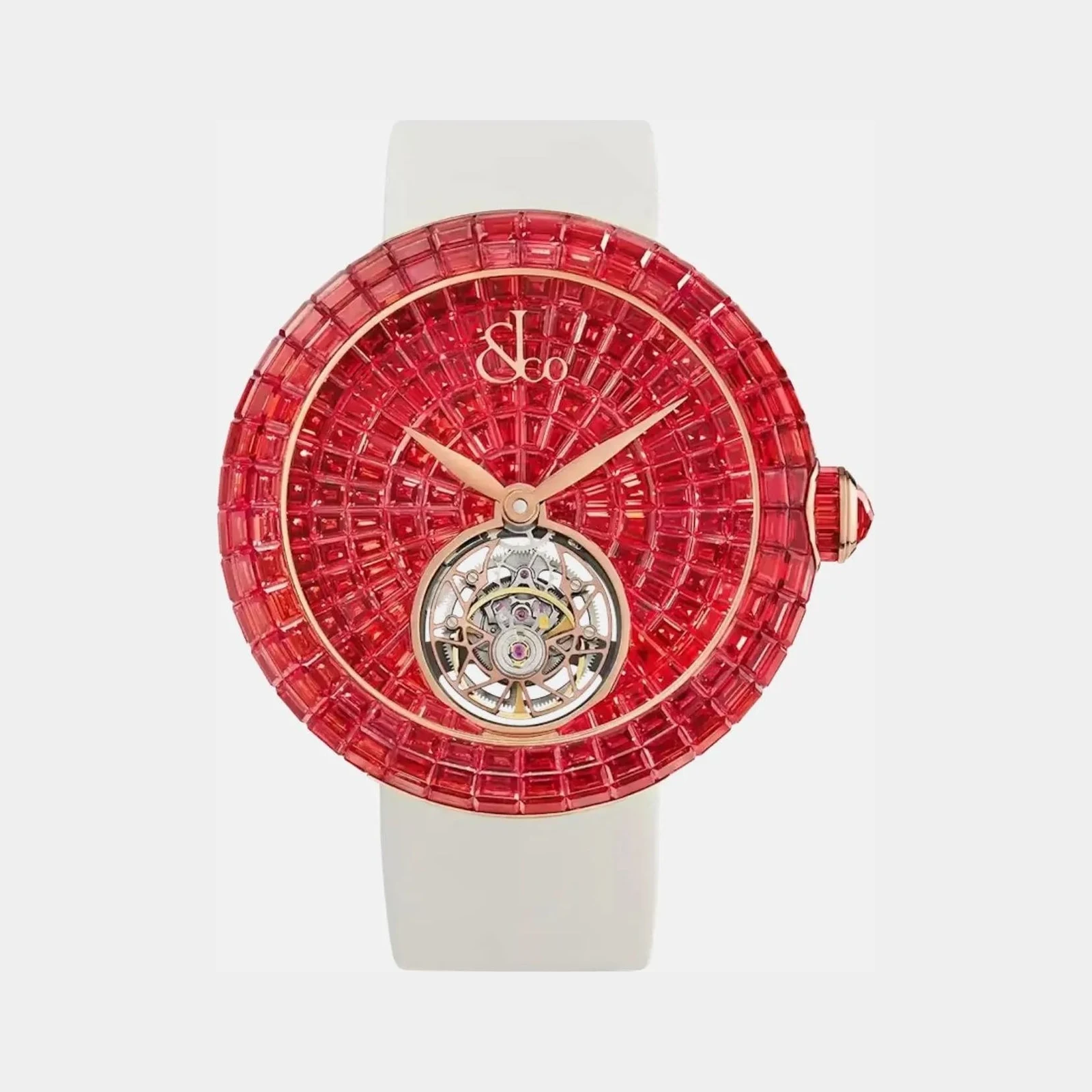 Jacob & Co Brilliant Flying Tourbillon Orange Sapphires II BT546.40.BO.BO.A
