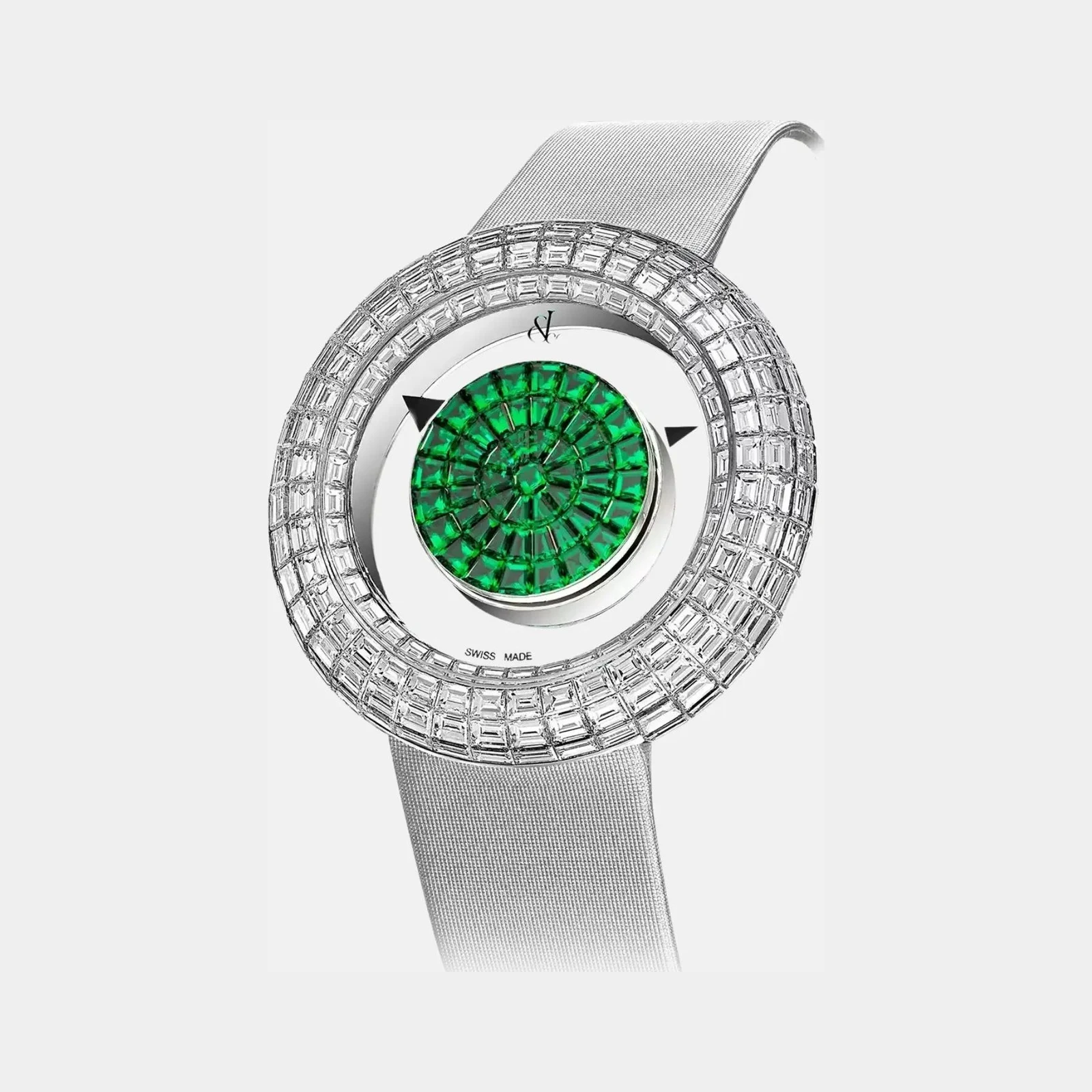 Jacob & Co Brilliant Mystery 38mm Emeralds BM526.30.BD.BE.A