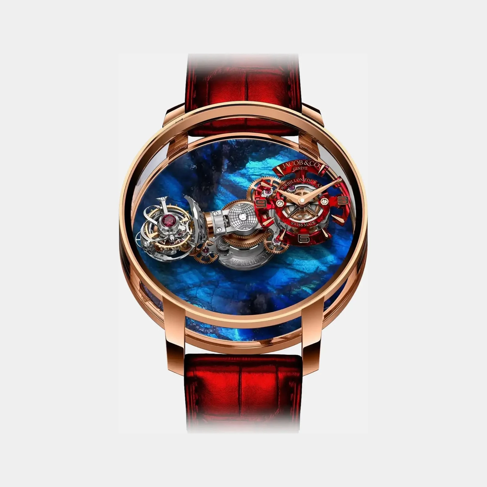 Jacob & Co Astronomia Four-Axis Tourbillon Labradorite AT180.40.AB.UD.A