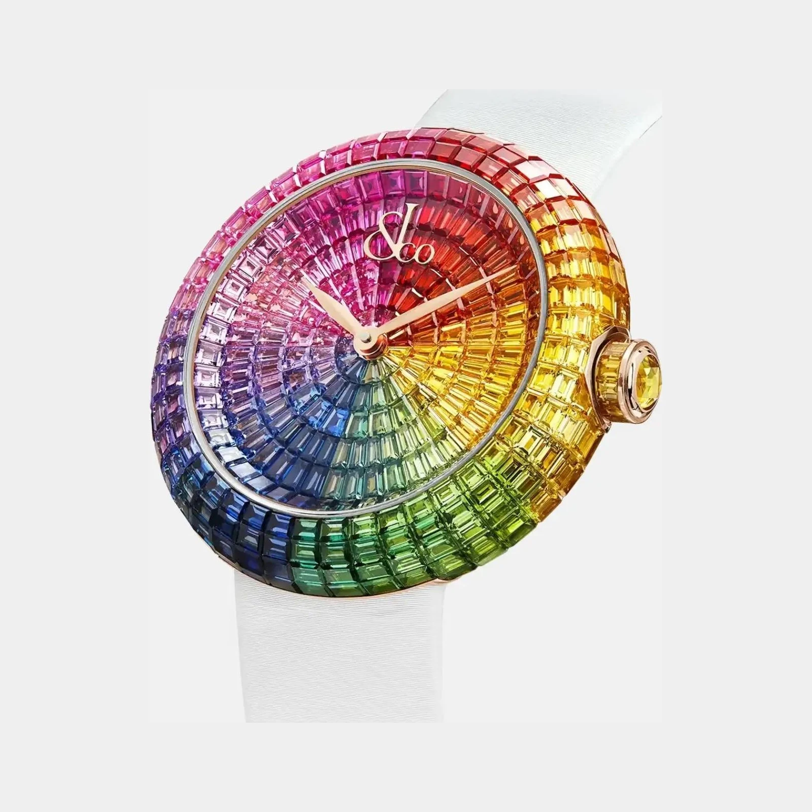 Jacob & Co Brilliant Baguette Rainbow BA534.40.HR.HR.B