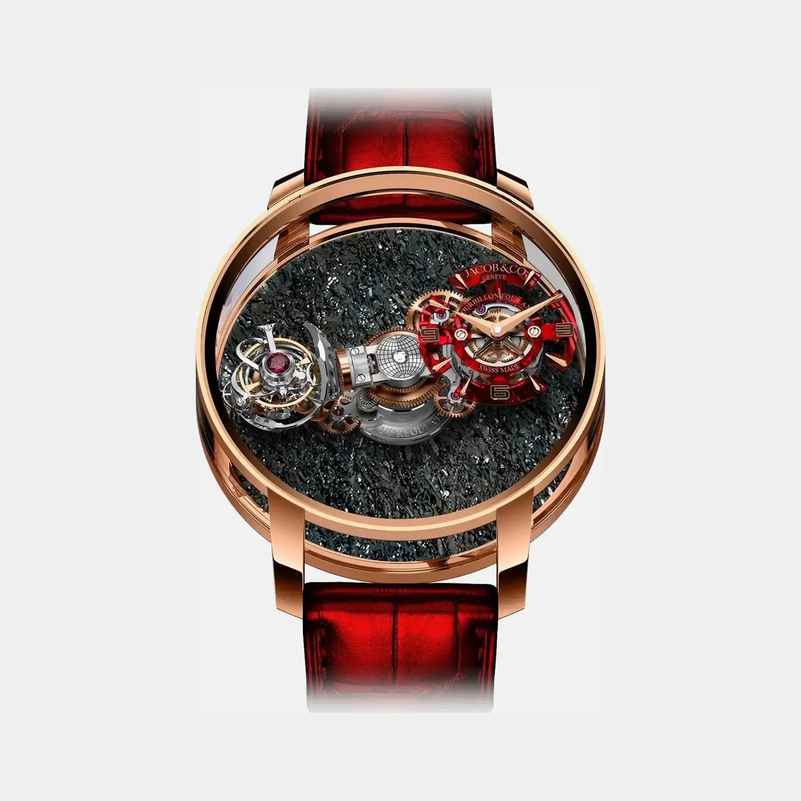 Jacob & Co Astronomia Four-Axis Tourbillon Hematite AT180.40.AB.UE.A