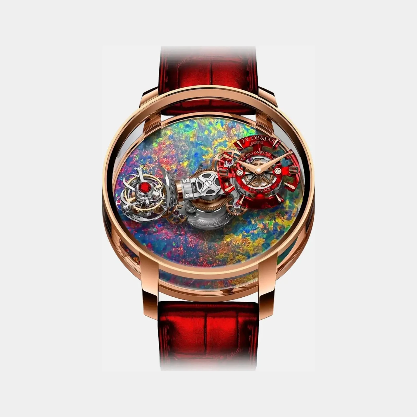 Jacob & Co Astronomia Four-Axis Tourbillon Opal AT180.40.AB.UB.A