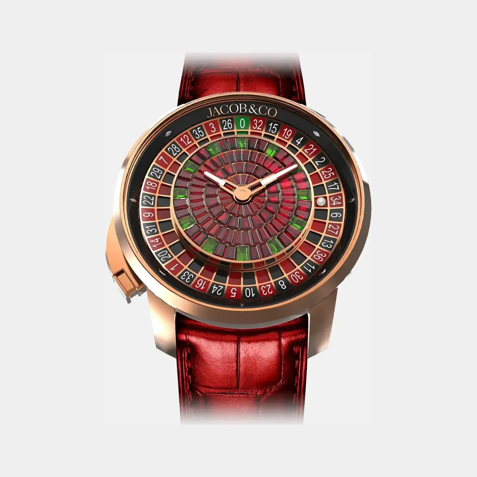 Jacob & Co Casino Tourbillon Rubies CA100.40.AB.BC.A