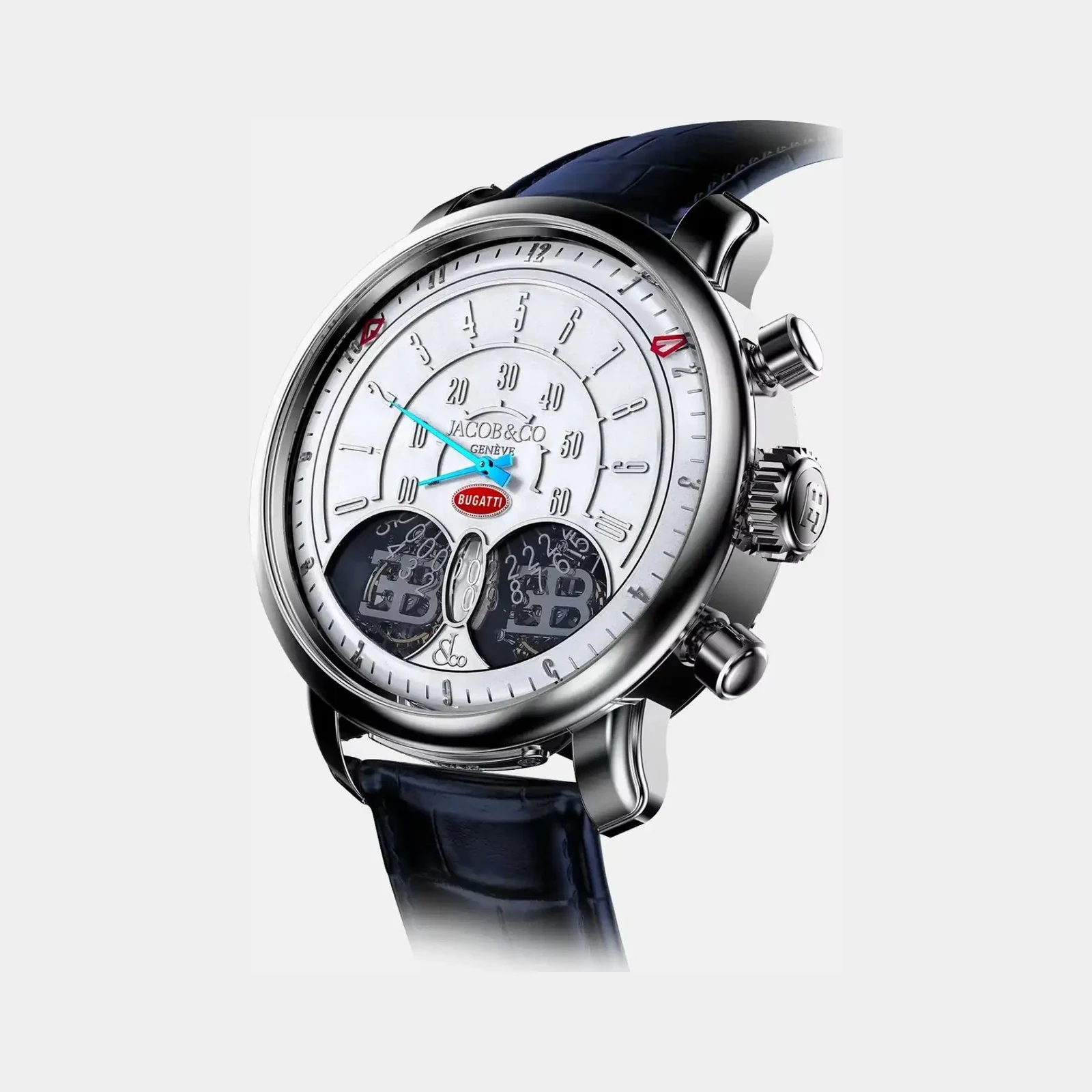 Jacob & Co Jean Bugatti White Gold BU100.30.AA.AB.ABALA