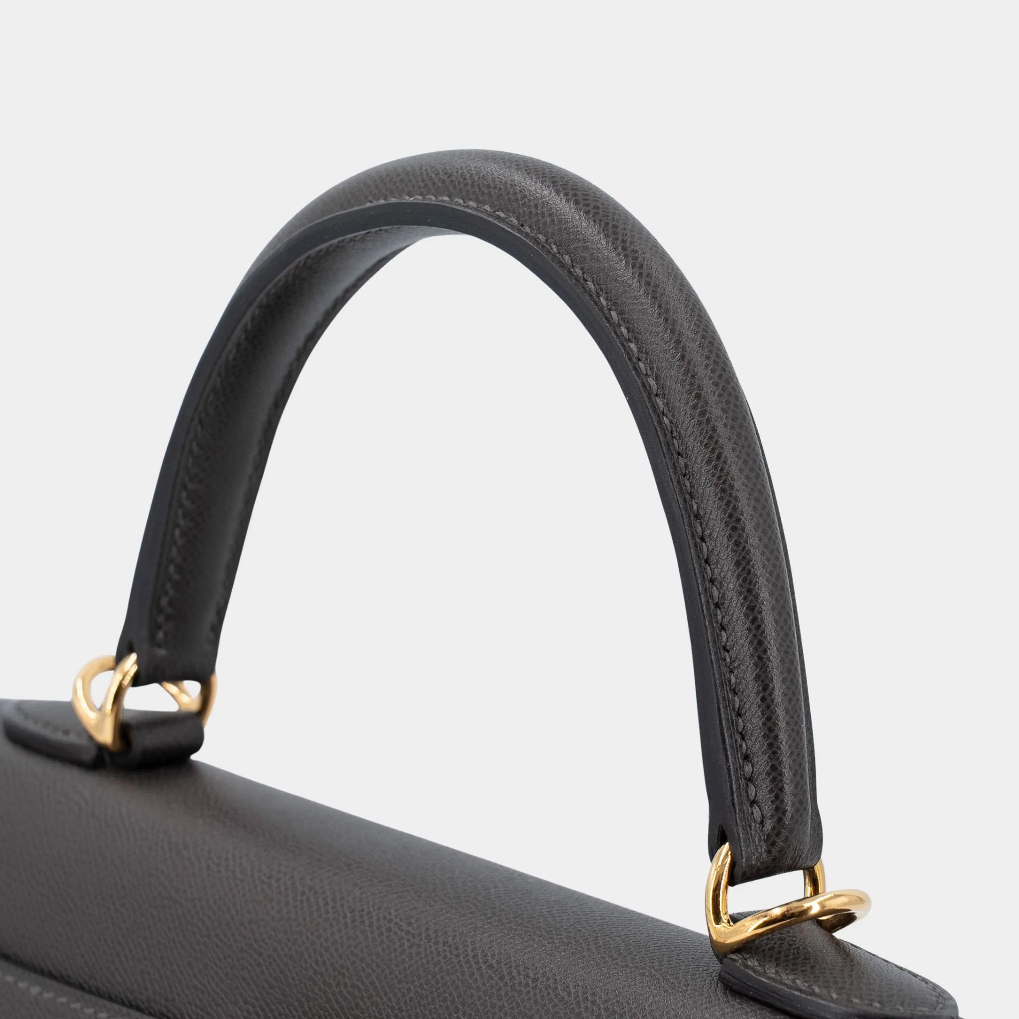Hermès Kelly 25 Madame Graphite GHW