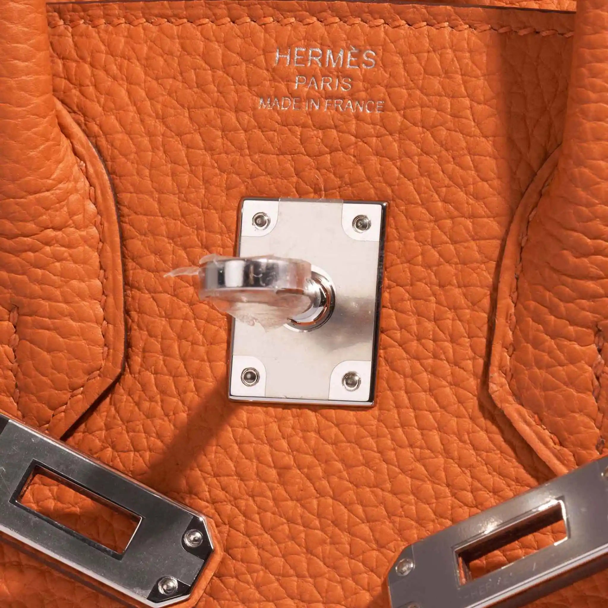 Hermès Birkin 25 Togo Orange H PHW