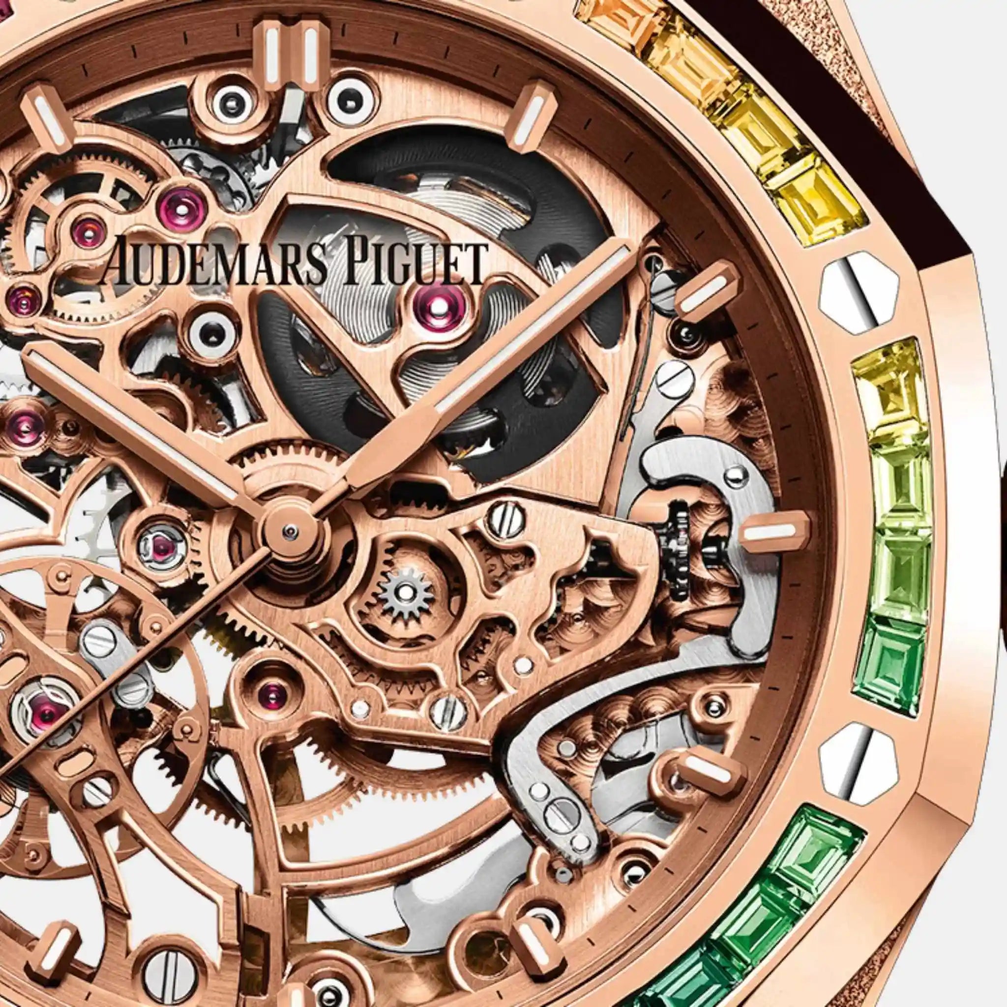 Audemars Piguet Royal Oak Frosted Gold Double Skeleton Balance Ref. 15468OR.YG.1259OR.01-B