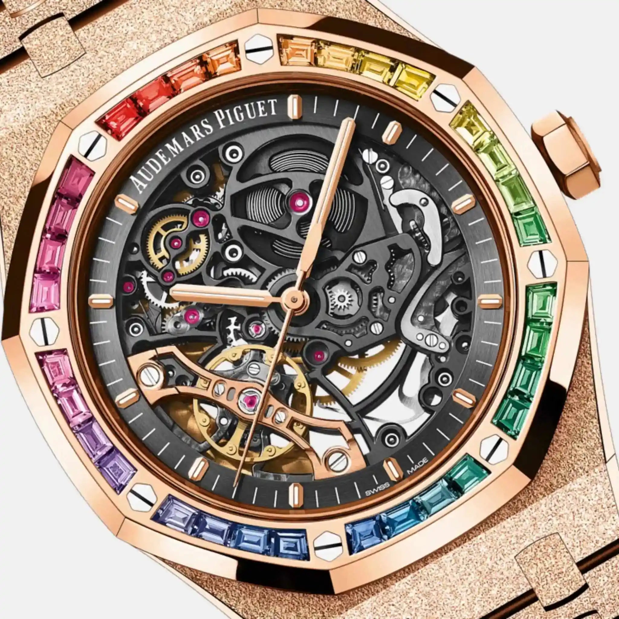 Audemars Piguet Royal Oak 15412OR.YG.1224OR.01-B Frosted Rose Gold