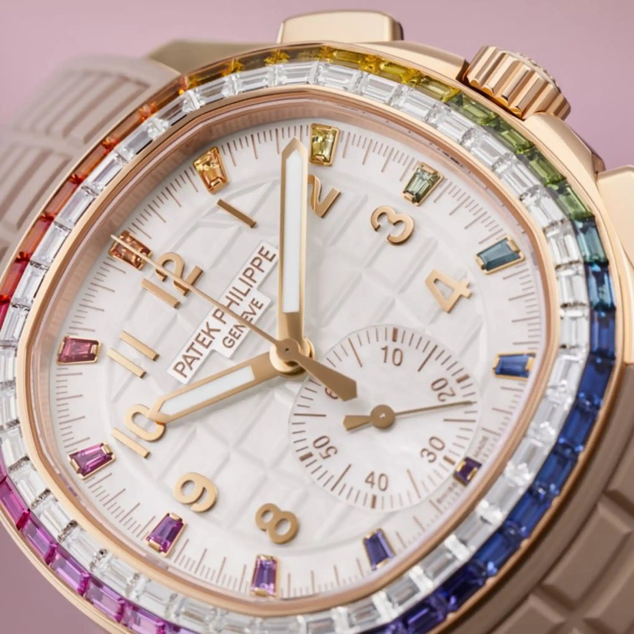 Patek Philippe Aquanaut Luce Rainbow Chronograph 7968/300R-001